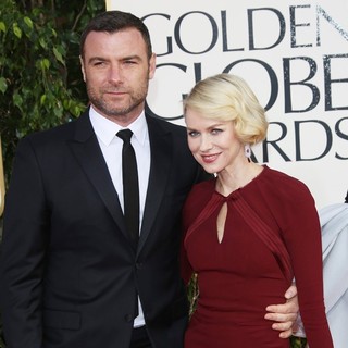 Liev Schreiber, Naomi Watts in 70th Annual Golden Globe Awards - Arrivals