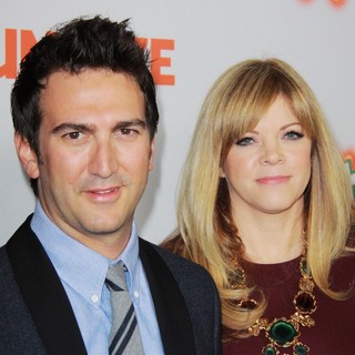 Josh Schwartz, Stephanie Savage in The Premiere of Paramount Pictures' Fun Size - Arrivals
