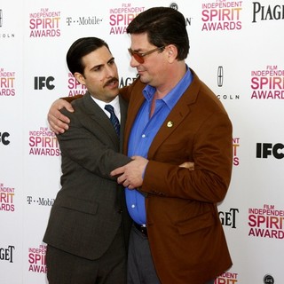 Jason Schwartzman, Roman Coppola in 2013 Film Independent Spirit Awards - Arrivals