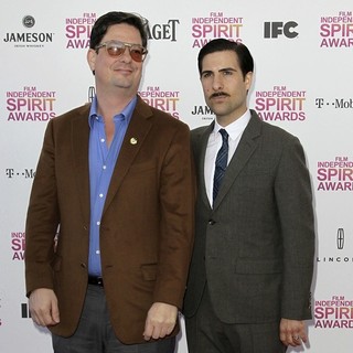 Jason Schwartzman, Roman Coppola in 2013 Film Independent Spirit Awards - Arrivals
