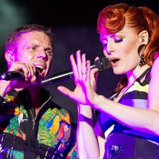 Jake Shears, Ana Matronic, Scissor Sisters in Scissor Sisters Performing Live at The Cascais Music Festival