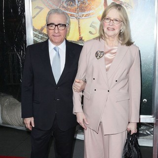 Martin Scorsese, Helen Morris in Hugo Premiere