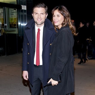 Adam Scott, Naomi Sablan in The New York Premiere of Friends with Kids