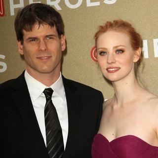 E.J. Scott, Deborah Ann Woll in 2011 CNN Heroes: An All-Star Tribute