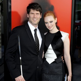 Deborah Ann Woll in Premiere of HBO's True Blood Season 6 - Arrivals - scott-woll-premiere-true-blood-season-6-05