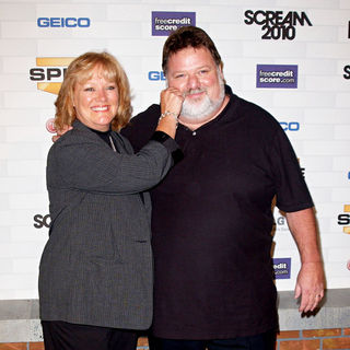 April Margera, Phil Margera in Spike TV's 'Scream 2010 Awards' - Arrivals