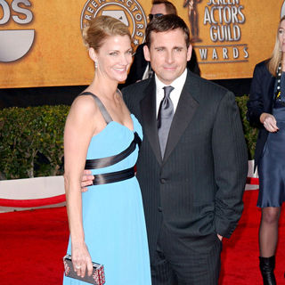 Steve Carell, Nancy Walls in 16th Annual Screen Actors Guild Awards - Arrivals