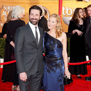 Jon Hamm, Jennifer Westfeldt in 16th Annual Screen Actors Guild Awards - Arrivals