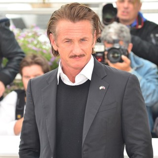 Sean Penn in Haiti Carnaval in Cannes Photocall - During The 65th Cannes Film Festival