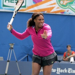 Serena Williams in Arthur Ashe Kids Day 2012