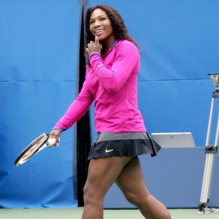 Serena Williams in Arthur Ashe Kids Day 2012