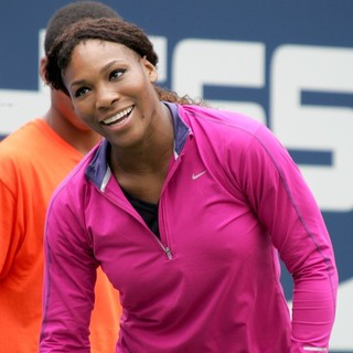 Serena Williams in Arthur Ashe Kids Day 2012