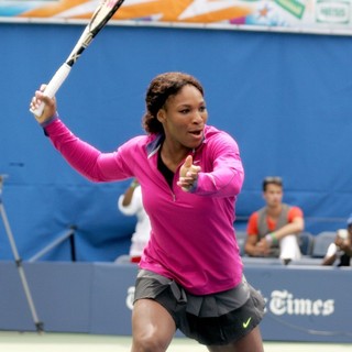 Serena Williams in Arthur Ashe Kids Day 2012