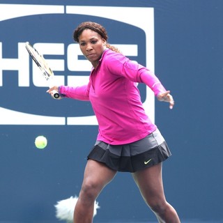 Serena Williams in Arthur Ashe Kids Day 2012