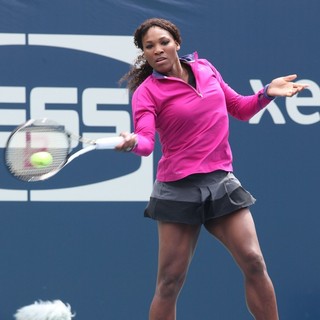 Serena Williams in Arthur Ashe Kids Day 2012