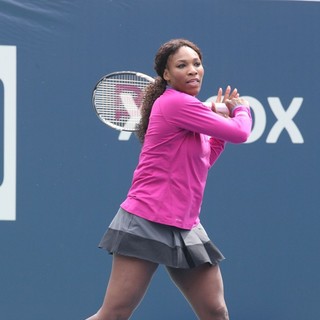 Serena Williams in Arthur Ashe Kids Day 2012