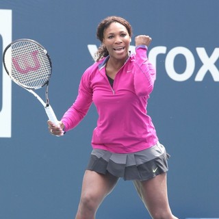 Serena Williams in Arthur Ashe Kids Day 2012