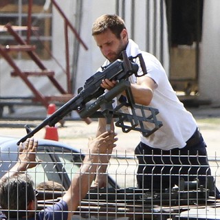 On The Film Set of The Expendables 3