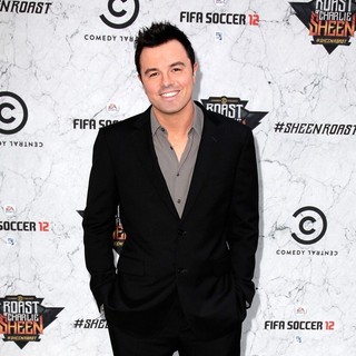 Seth MacFarlane in Comedy Central Roast of Charlie Sheen - Arrivals