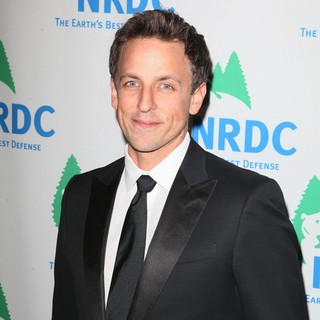 Seth Meyers in Chiefs at Environmental Group Natural Resources Defense Council Honour Arianna Huffington