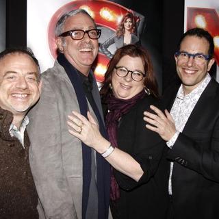 Marc Shaiman, Scott Wittman, Theresa Rebeck, Michael Mayer in Special Broadway Community Advance Screening of The TV Show Smash