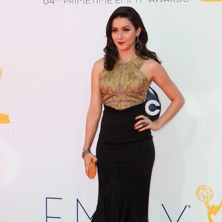 Shannon Woodward in 64th Annual Primetime Emmy Awards - Arrivals
