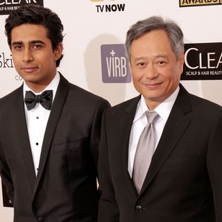 Suraj Sharma, Ang Lee in 18th Annual Critics' Choice Movie Awards