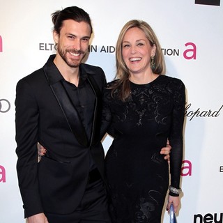 Sharon Stone in 21st Annual Elton John AIDS Foundation's Oscar Viewing Party