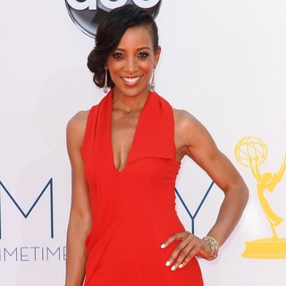 Shaun Robinson in 64th Annual Primetime Emmy Awards - Arrivals
