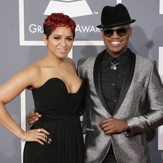 Monyetta Shaw, Ne-Yo in 55th Annual GRAMMY Awards - Arrivals