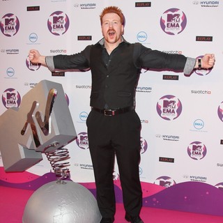 Sheamus in The MTV Europe Music Awards 2011 (EMAs) - Press Room