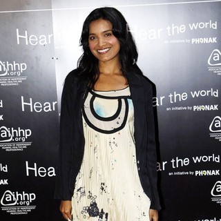 Shelley Conn in The Bryan Adams Hear The World Ambassadors Exhibition