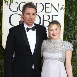 Dax Shepard, Kristen Bell in 70th Annual Golden Globe Awards - Arrivals