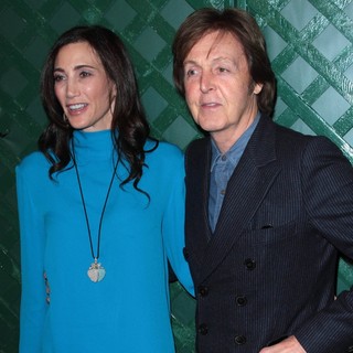 Nancy Shevell, Paul McCartney in Paul McCartney Holds A Private Party to Premiere His Video My Valentine - Arrivals