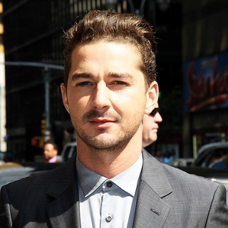 Shia LaBeouf in The Late Show with David Letterman - Arrivals