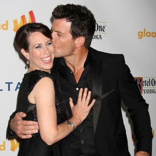 Miriam Shor, Mark Deklin in The 23rd Annual GLAAD Media Awards
