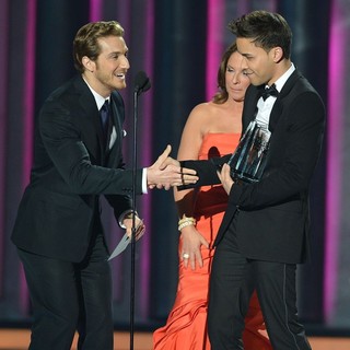 Eugenio Siller, Ana Maria Polo, Prince Royce in Billboard Latin Music Awards 2012 - Show