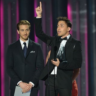 Eugenio Siller, Prince Royce in Billboard Latin Music Awards 2012 - Show