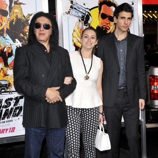 Gene Simmons, Sophie Simmons, Nick Simmons in The World Premiere of The Last Stand