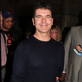Simon Cowell Outside NBC Studios for An Appearance on Late Night with Jimmy Fallon