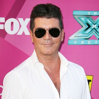 Simon Cowell in The X Factor Season Two Premiere Screening and Handprint Ceremony