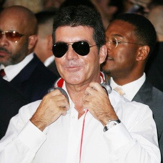 Simon Cowell in The X Factor Season Two Premiere Screening and Handprint Ceremony