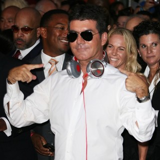 Simon Cowell in The X Factor Season Two Premiere Screening and Handprint Ceremony