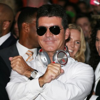 Simon Cowell in The X Factor Season Two Premiere Screening and Handprint Ceremony