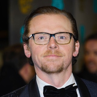 Simon Pegg in The 2013 EE British Academy Film Awards - Arrivals