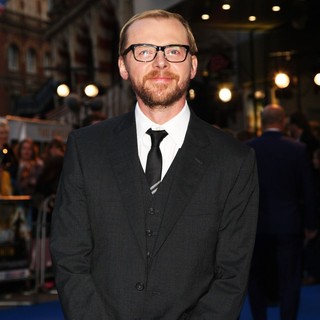 Simon Pegg in The UK Film Premiere of The Adventures of Tintin: The Secret of the Unicorn - Arrivals