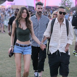 Cora Skinner, Evan Ross in Celebrities at The 2012 Coachella Valley Music and Arts Festival - Week 2 Day 2