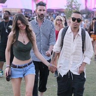 Cora Skinner, Evan Ross in Celebrities at The 2012 Coachella Valley Music and Arts Festival - Week 2 Day 2