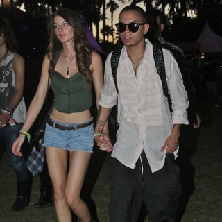 Cora Skinner, Evan Ross in Celebrities at The 2012 Coachella Valley Music and Arts Festival - Week 2 Day 2