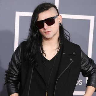 Skrillex in 54th Annual GRAMMY Awards - Arrivals